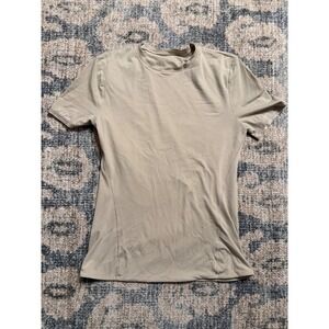 Lululemon Wundermost Ultra-Soft Nulu Hip-Length Crewneck Shirt Size Small